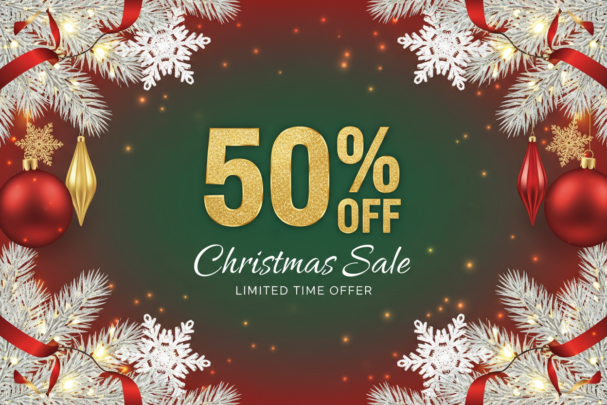 圣诞节，50%OFF
